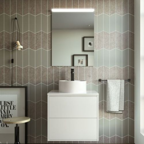 Mueble OPTIMUS 60 White satin