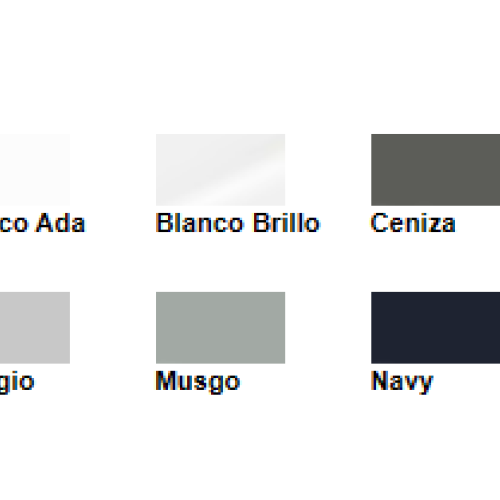 Lavabo COLORS acabados