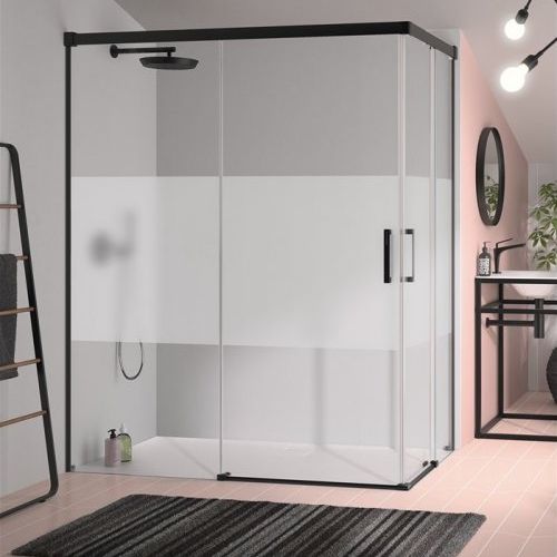 Angular GLASE BORA "con perfileria en negro"