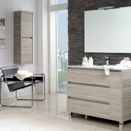 Mueble NATURA MODULAR "Uñero recto" 100 (80+20) Stela