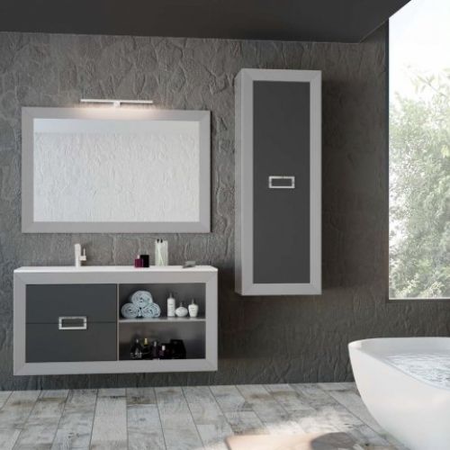 Mueble L GANT 120 Griss / Frente Grafito