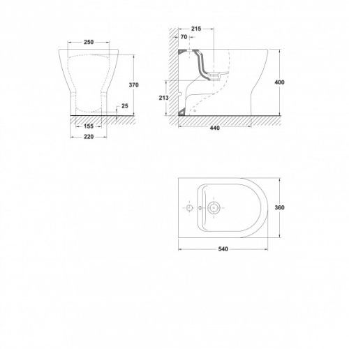 bide emma compacto   medidas