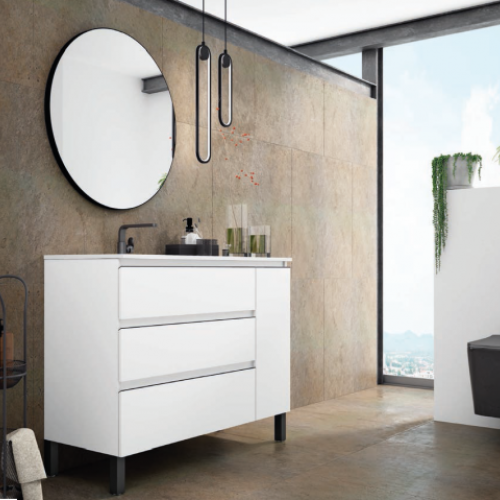 Mueble LIAM 120 Blanco Mate
