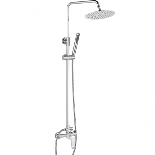 Kit ducha monomando MISURI CROMO / BLANCO