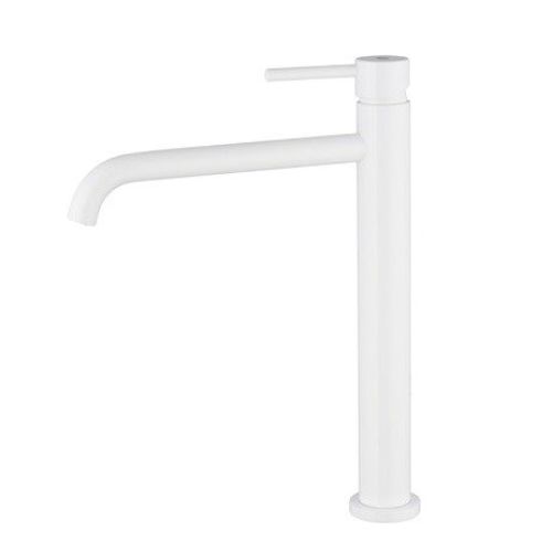 Grifo lavabo caño alto SIRIO BLANCO