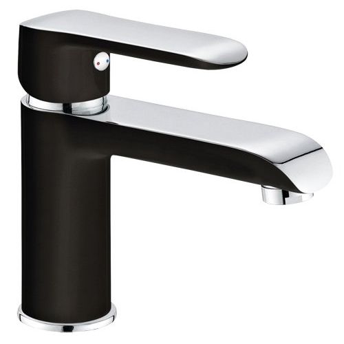 Grifo lavabo MISURI CROMO / NEGRO