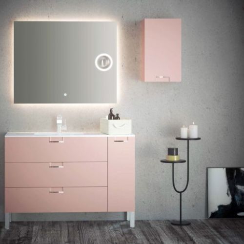 Mueble LUNA 120 Rosa palo