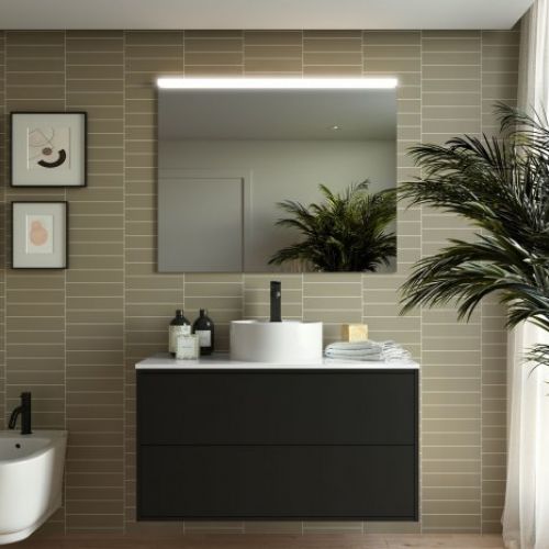 Mueble OPTIMUS 100 Black satin