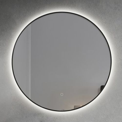 Espejo luz led ENZO Negro