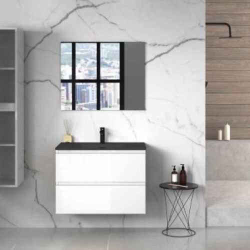 Mueble DUNDEE 80 Blanco Brillo