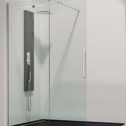 Panel fijo + corredera VETRUM FREE