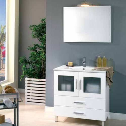 Mueble MENORCA 70 Blanco brillo