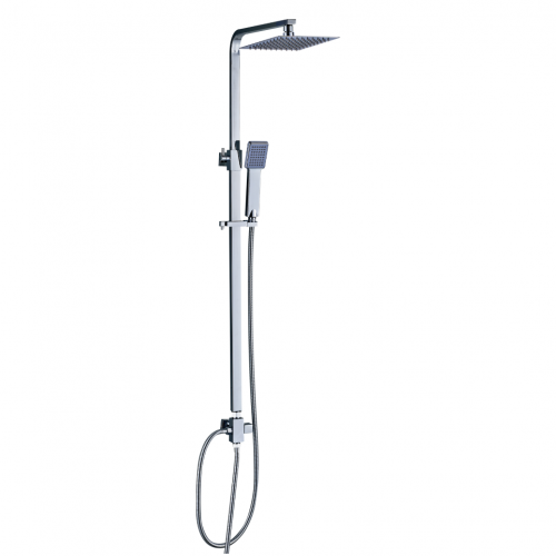 Kit ducha y bañera (sin grifo) QUAD CROMO