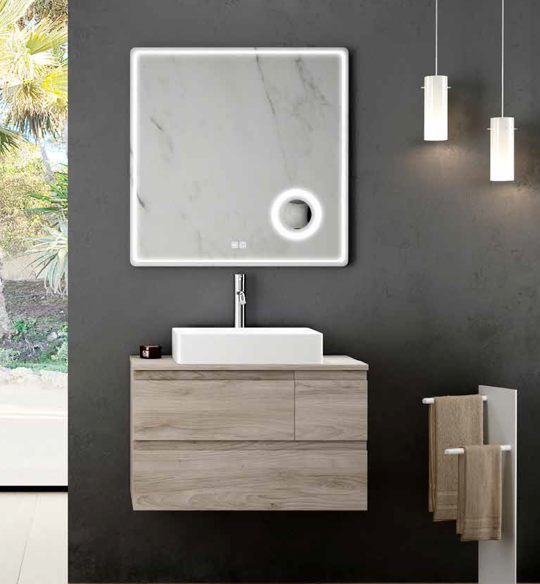 Mueble MIAMI 3 Cajones Suspendido CERÁMICAS Y BAÑOS NIBER