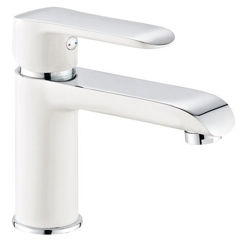 Grifo lavabo MISURI CROMO / BLANCO