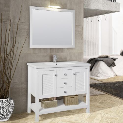 Mueble CORFU 100 Blanco