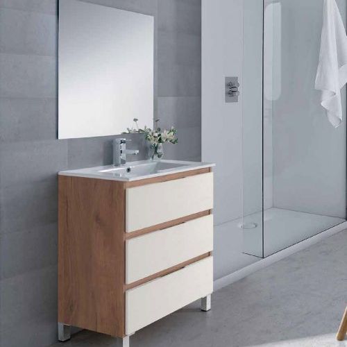 Mueble CORAL 80 Siroko / Pino blanco