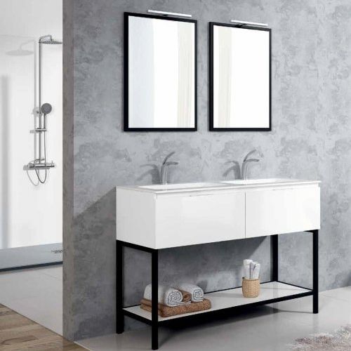 Mueble LUARCA 120 (60+60) Blanco