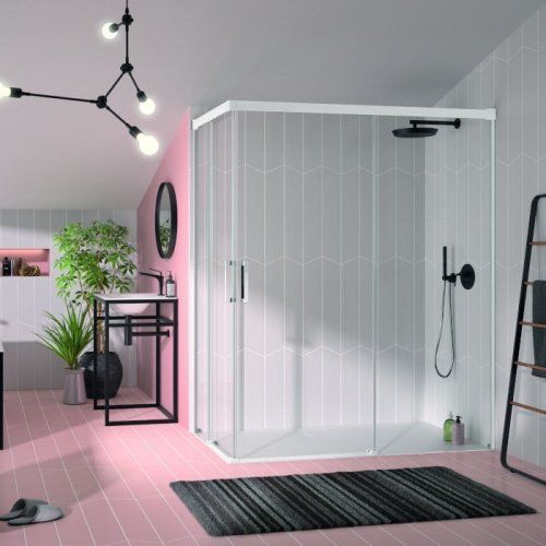 Angular GLASE "con perfileria en blanco"