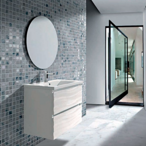 Mueble ROMA 80 Blanco Brillo