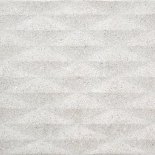 Porcelánico 31,6x60,8 Dover Rel 2 White