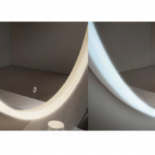 Espejo luz led redondo VARIO