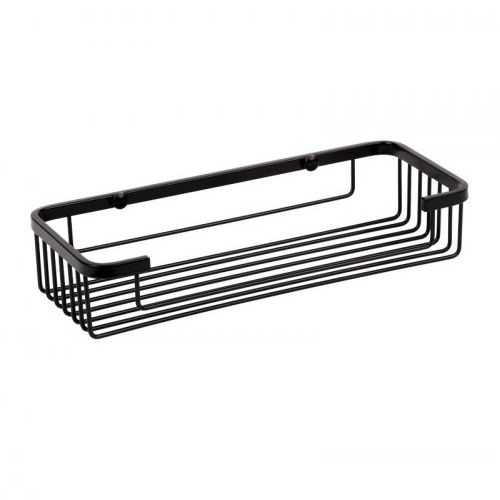 Cesta rectangular negra AC 58