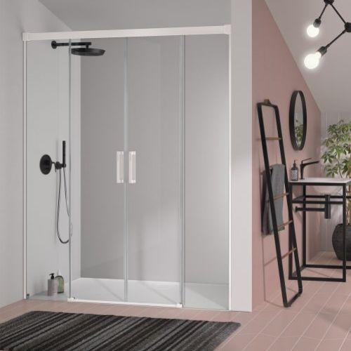 Frontal GLASE "con perfileria en blanco"