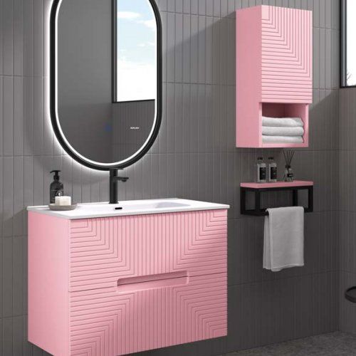 Mueble TERAM 80 Rosa