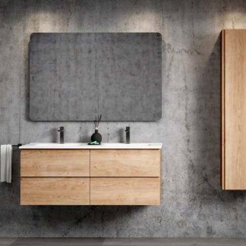 Mueble NAPOLES 120 (60+60) Roble Natural
