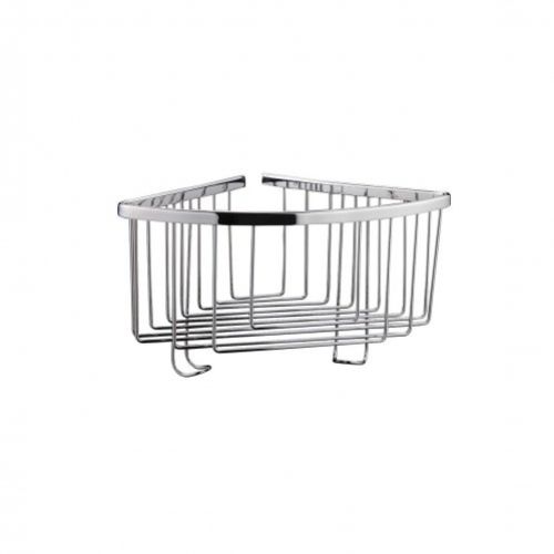 Rinconera alta con perchas acero inox