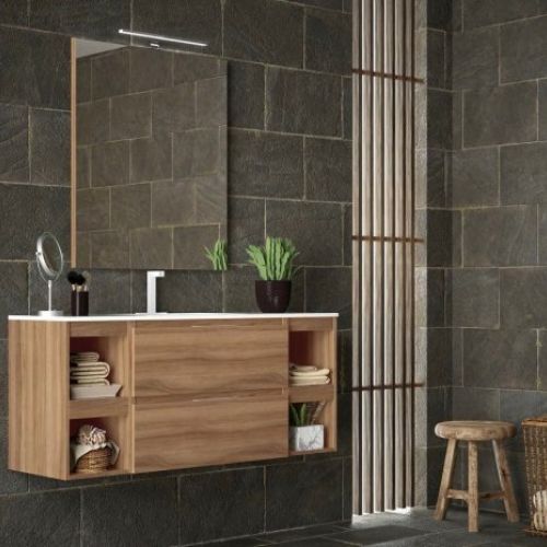 Mueble AQUA MODULAR 140 Nogal