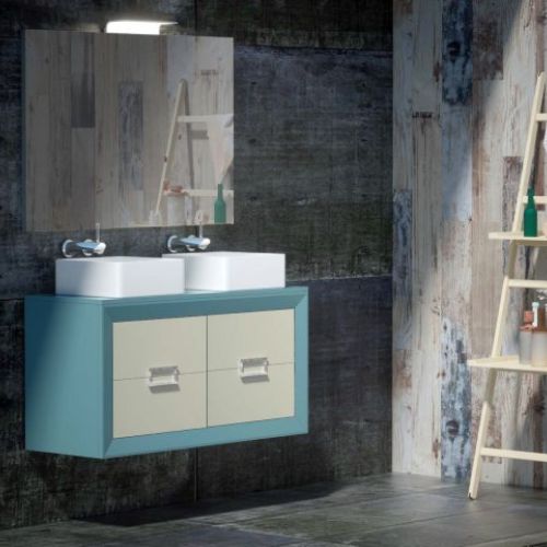 Mueble L GANT 100 Azul lago / Panna