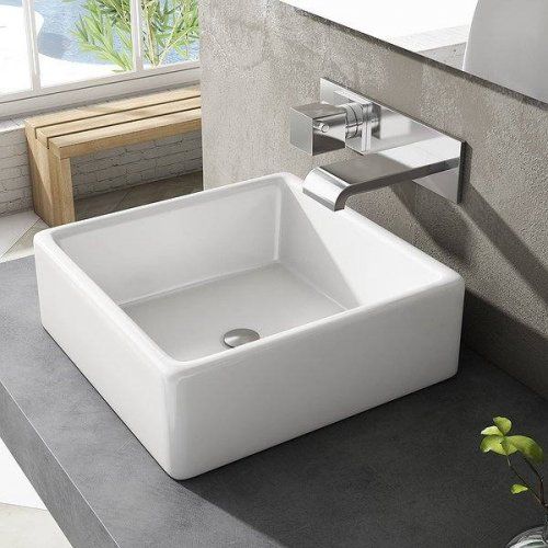 Lavabo porcelana SQUARE (Vis)