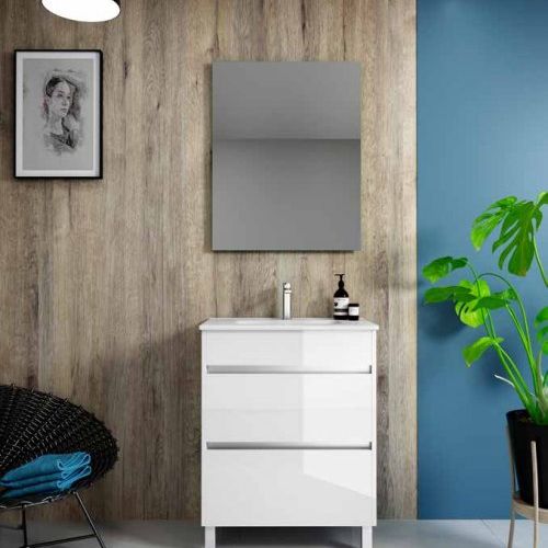 Mueble PARIS 60 Blanco Brillo