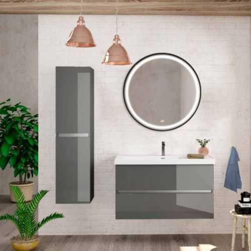 Mueble LONDRES 100 Gris Brillo