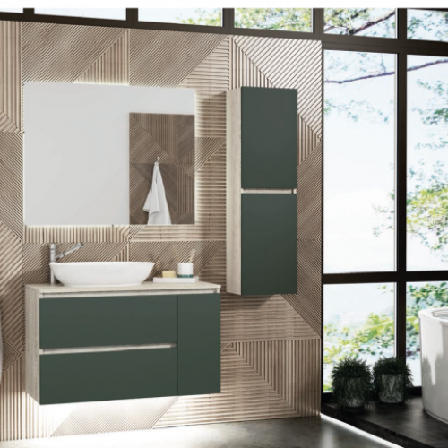 Mueble KLOE 100 Nórdico / Verde Pizarra