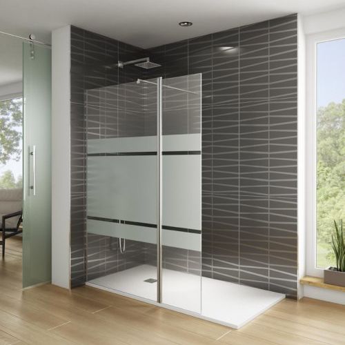 Panel fijo + abatible SCREEN FROST PLUS