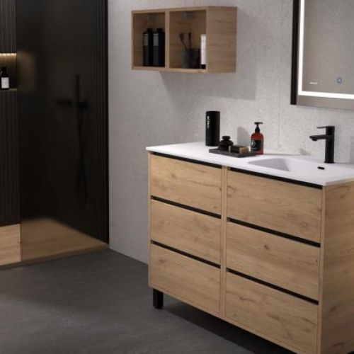 Mueble VESUBIO 120 (60+60) Gold