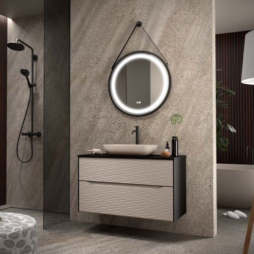 Mueble SAHARA 100 Negro / Moka