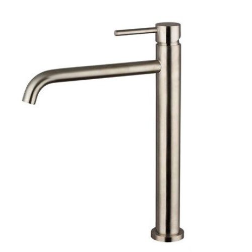 Grifo lavabo caño alto SIRIO NIQUEL