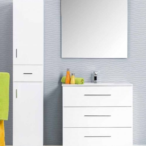 Mueble BRISA 80 Blanco Brillo