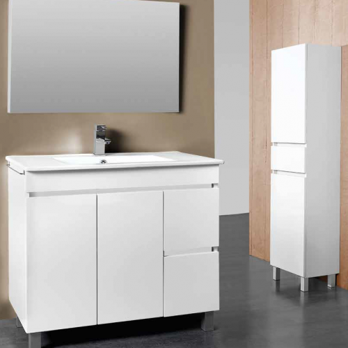Mueble VALLE 100 Blanco brillo