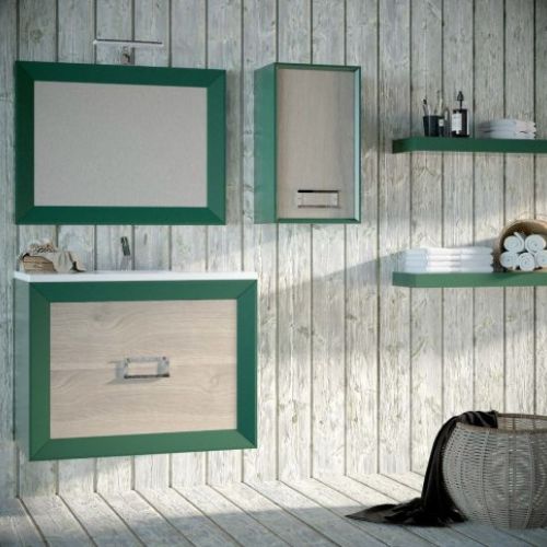 Mueble L GANT 80 Verde botella / Niágara