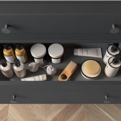 Mueble RENOIR Cajón. "Pomo Style. Acabado Brass"