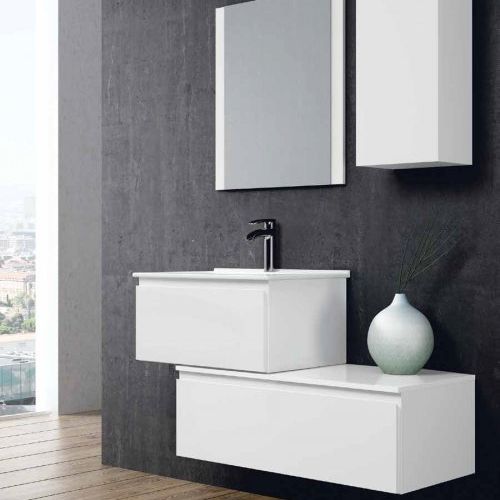 Mueble YUBA MODULAR 60+80 Blanco