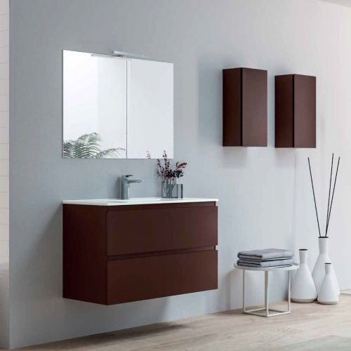 Mueble DUNA 80 Chocolate