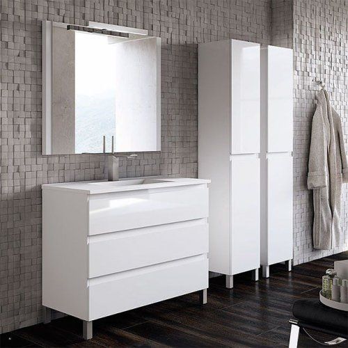 Mueble AQUA 100 Blanco