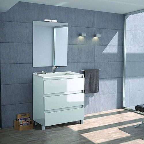 Mueble BOX 80 Blanco brillo