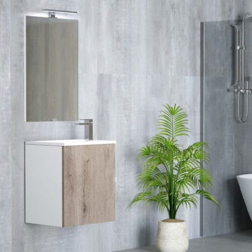 Mueble PETIT 50 Blanco / Iguazú
